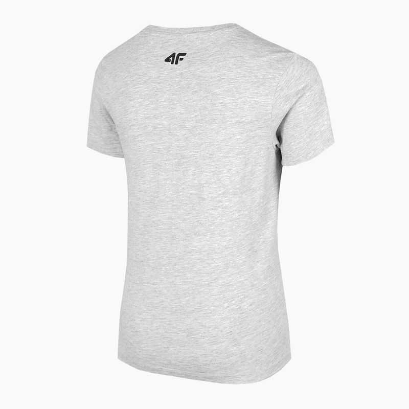 Maglietta da bambino 4F JTSM002 grigio chiaro freddo melange 4
