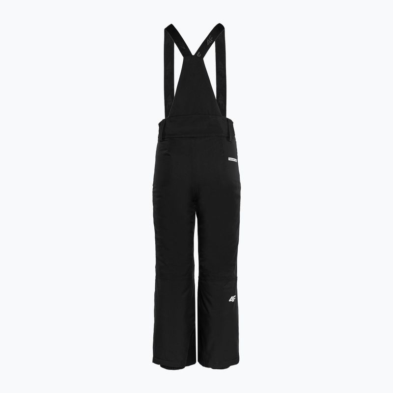 Pantaloni da sci per bambini 4F JSPDN001 nero profondo 5