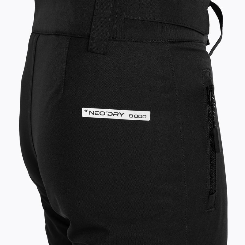 Pantaloni da sci per bambini 4F JSPDN001 nero profondo 7