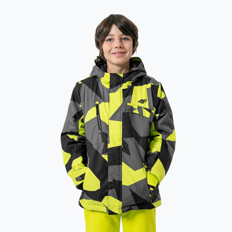 Giacca da sci per bambini 4F JKUMN002 multicolore