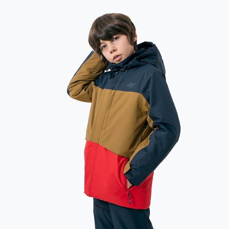 Giacca da sci per bambini 4F JKUMN004 multicolore 1