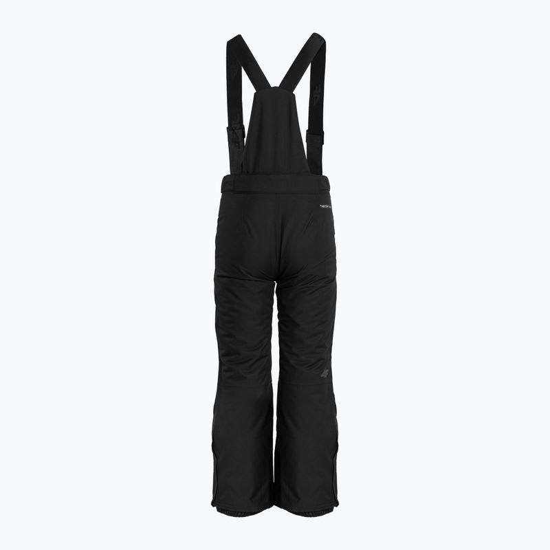 Pantaloni da sci per bambini 4F JSPMN002 nero profondo 4