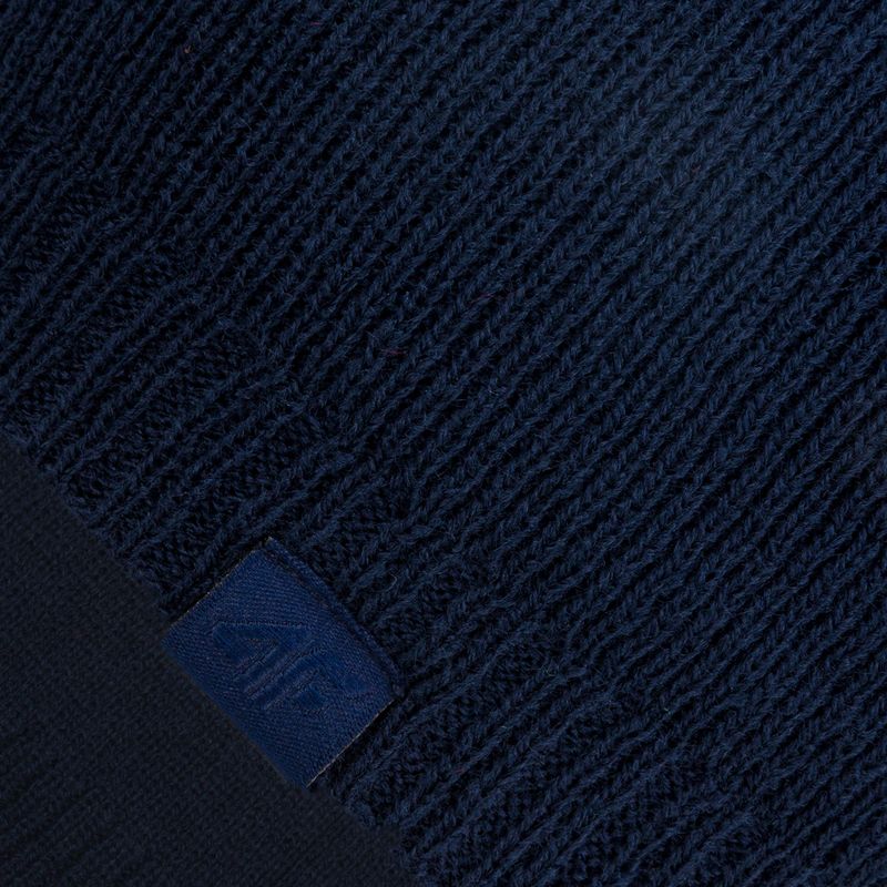 Berretto invernale da uomo 4F CAM002 navy 3