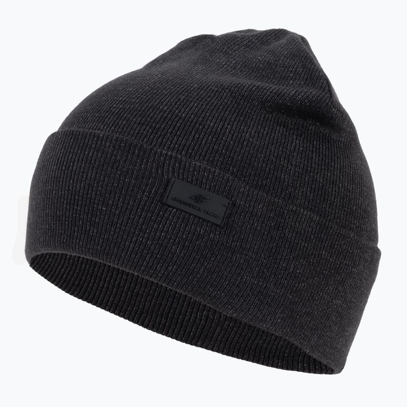 Berretto invernale da uomo 4F CAM004 grigio scuro melange 3