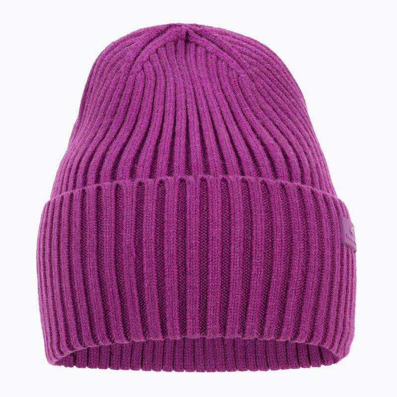 Berretto invernale da donna 4F CAD004 rosa scuro 2