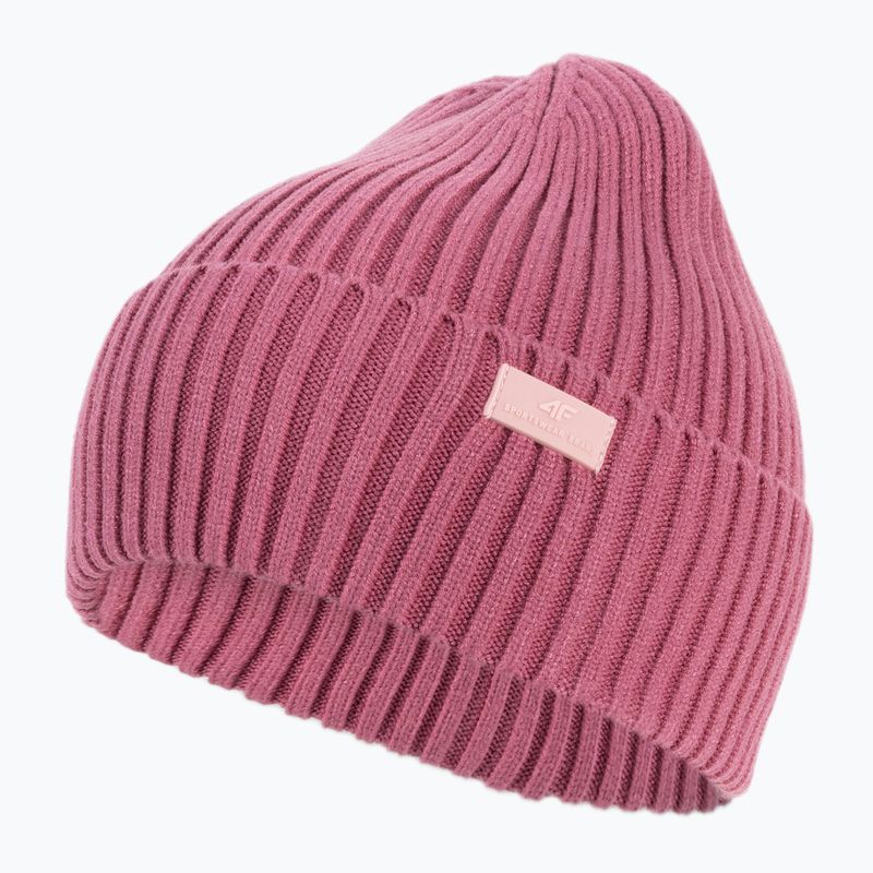 Berretto invernale da donna 4F CAD004 rosa 3