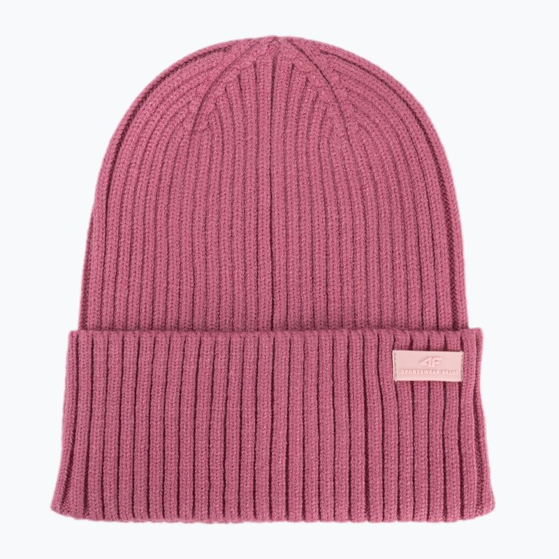 Berretto invernale da donna 4F CAD004 rosa 5
