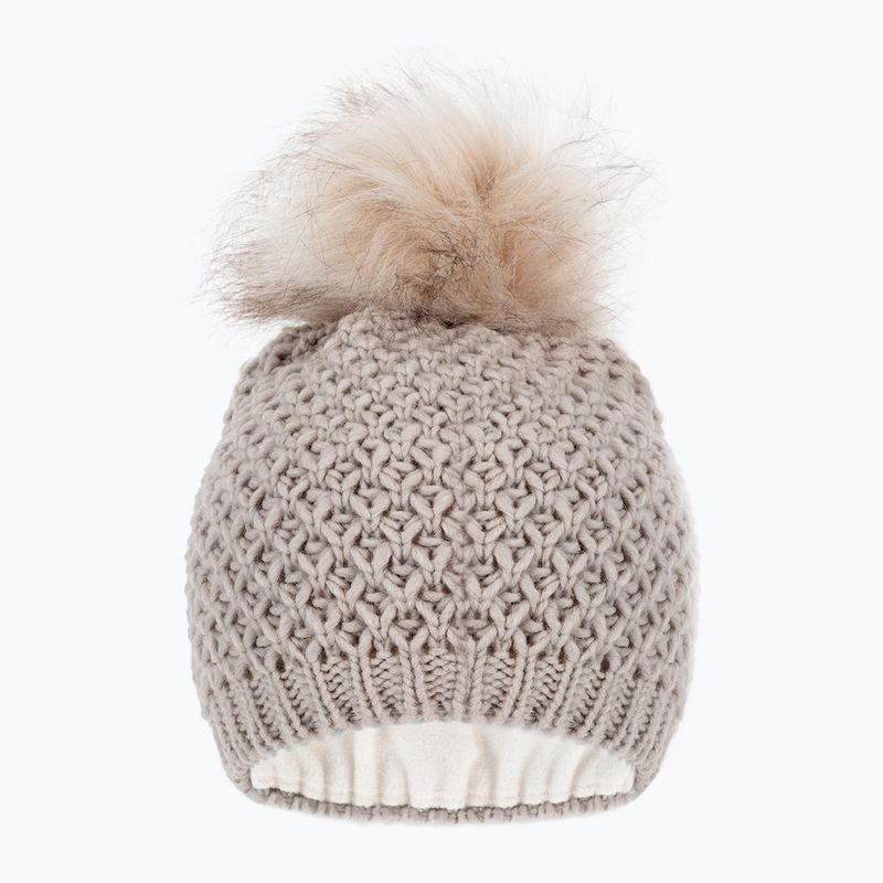 Berretto invernale da donna 4F CAD014 beige 2