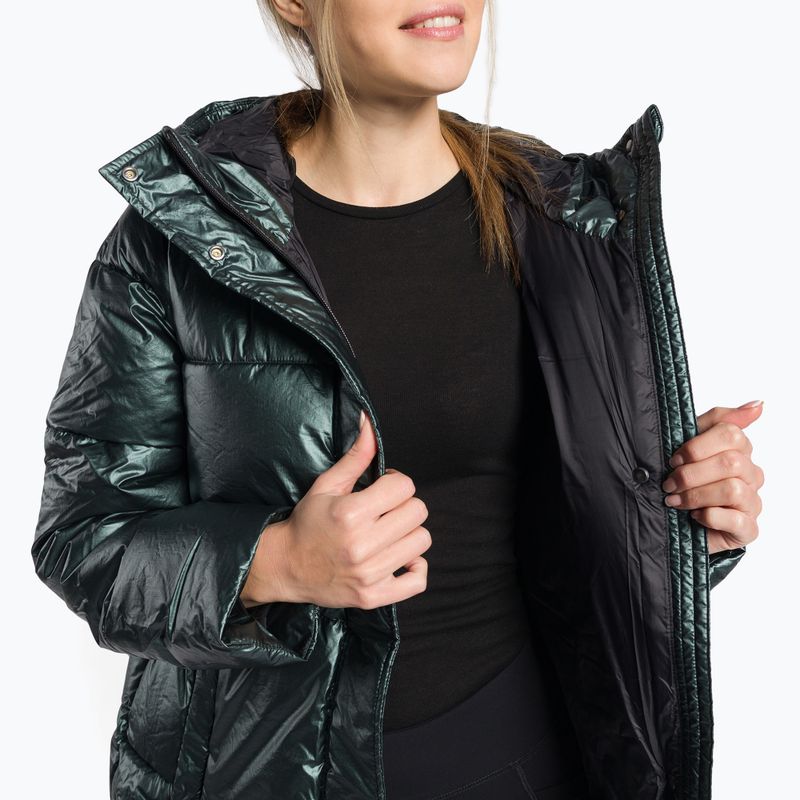 Piumino donna 4F KUDP011 verde scuro 6