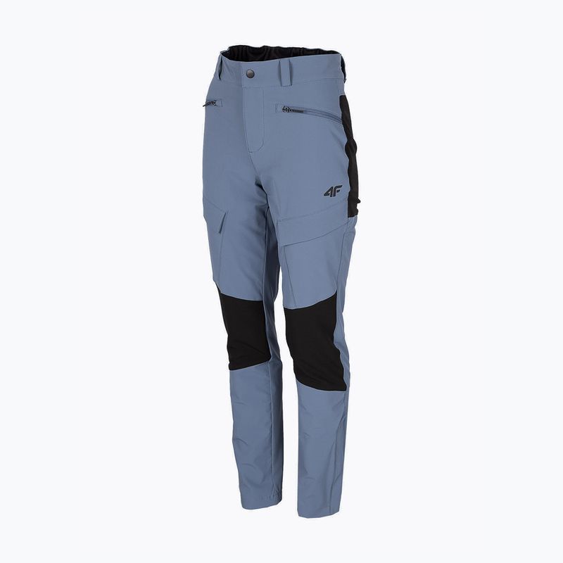 Pantaloni da trekking donna 4F SPDTR062 denim 3