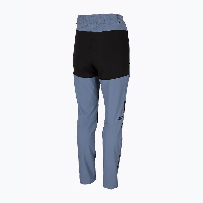 Pantaloni da trekking donna 4F SPDTR062 denim 4