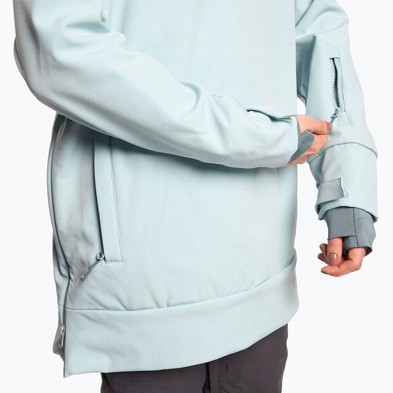 Giacca da snowboard da donna 4F SFD001F blu chiaro 6