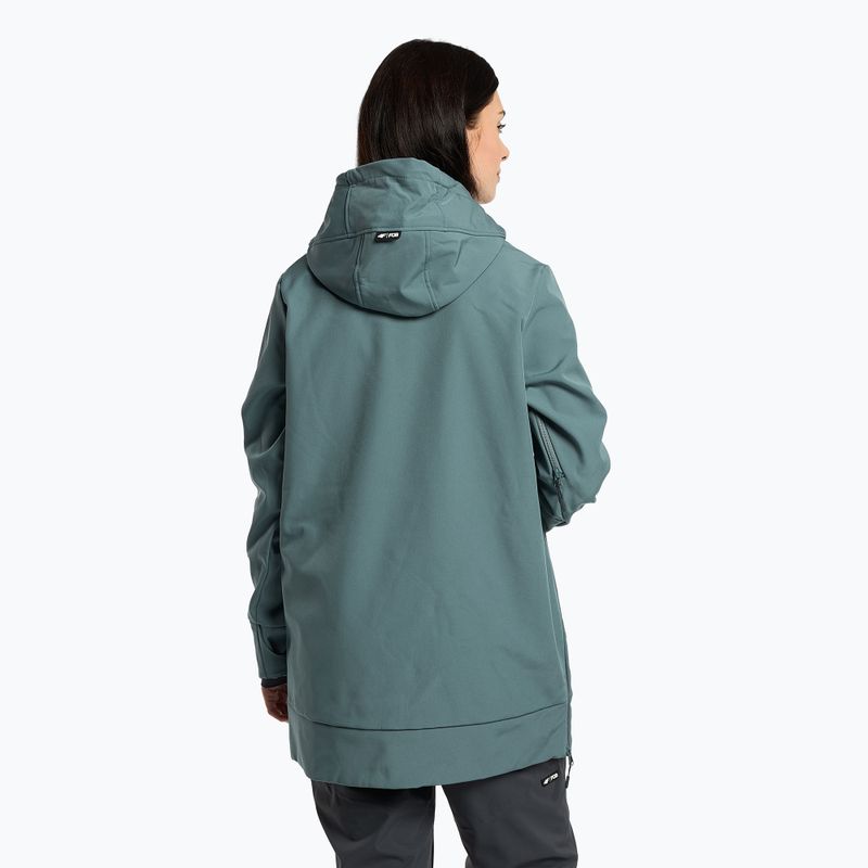 Giacca da snowboard donna 4F SFD001F denim 3