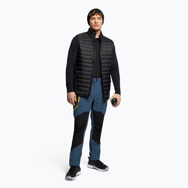 Smanicato trekking uomo 4F KUMP001 nero profondo 2