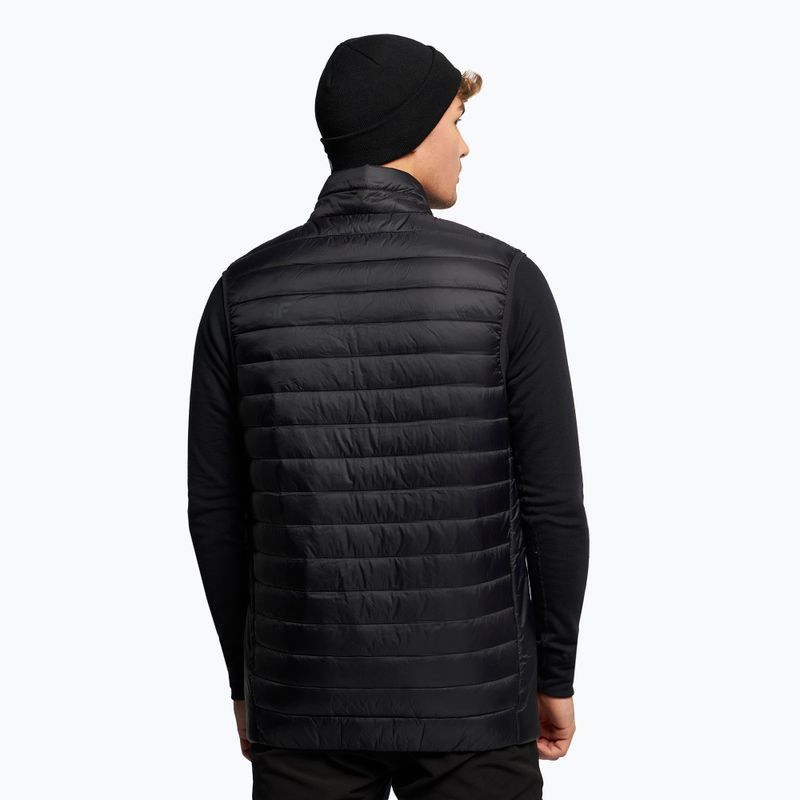 Smanicato trekking uomo 4F KUMP001 nero profondo 4
