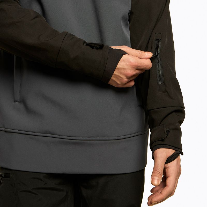 Giacca da snowboard da uomo 4F SFM001F antracite 5