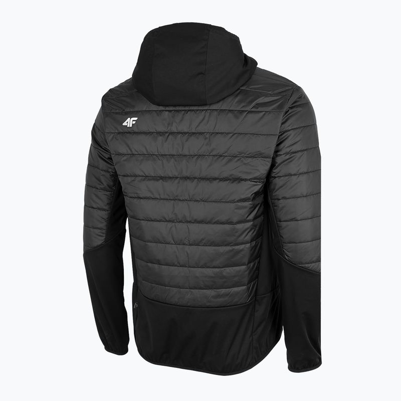 Giacca ibrida da uomo 4F KUMH060 nero profondo 4