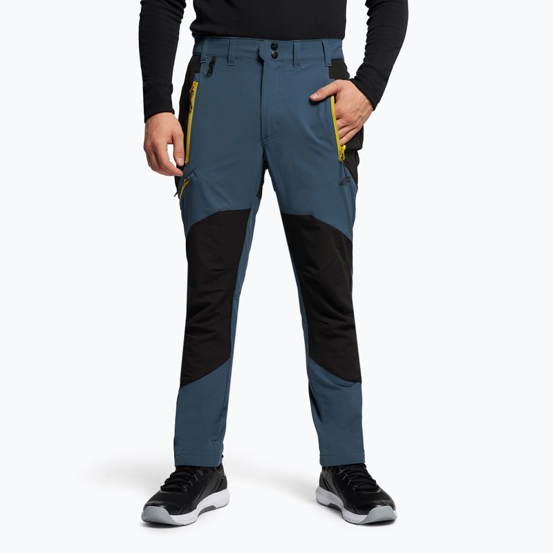 Pantaloni da trekking da uomo 4F SPMTR060 verde acqua 8