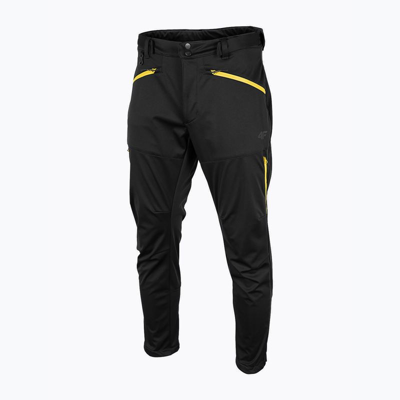 Pantaloni a membrana 4F SPMTR061 nero profondo da uomo 3