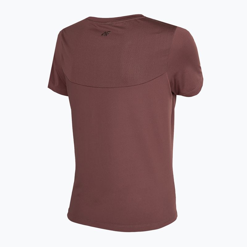 Maglietta donna 4F TSDF010 bordeaux 4