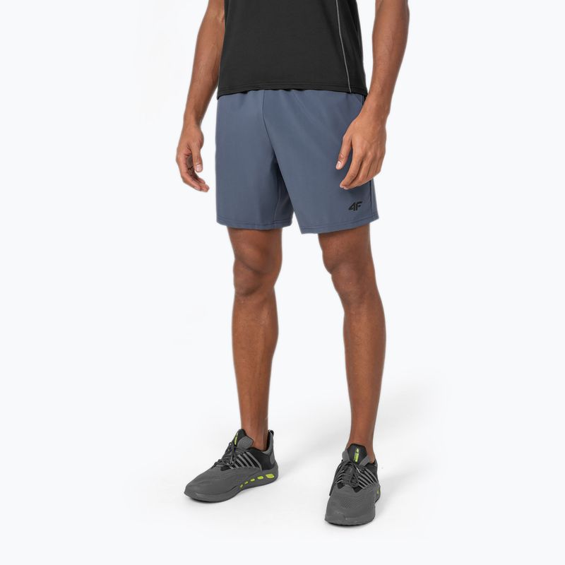Pantaloncini da uomo 4F SKMF010 antracite