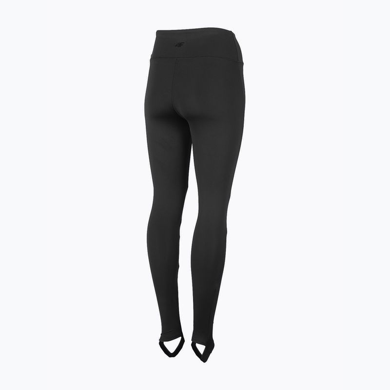 Leggings yoga donna 4F SPDF019 nero profondo 4