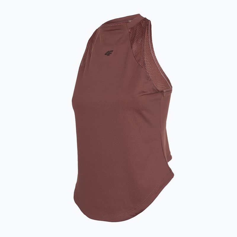 Canotta da allenamento donna 4F TSDF016 bordeaux 3