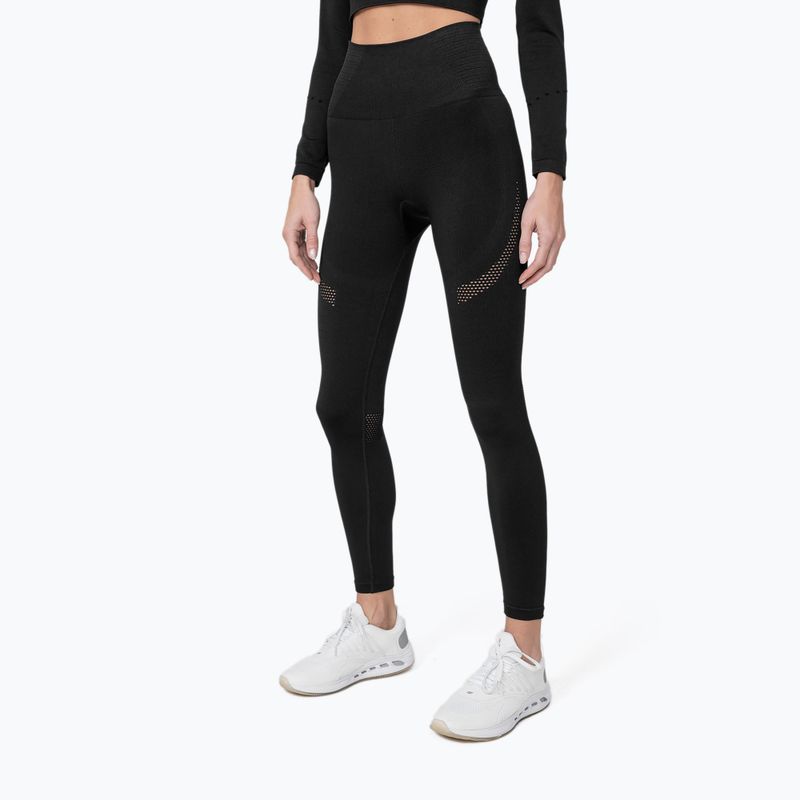 Leggings donna 4F SPDF012 nero profondo