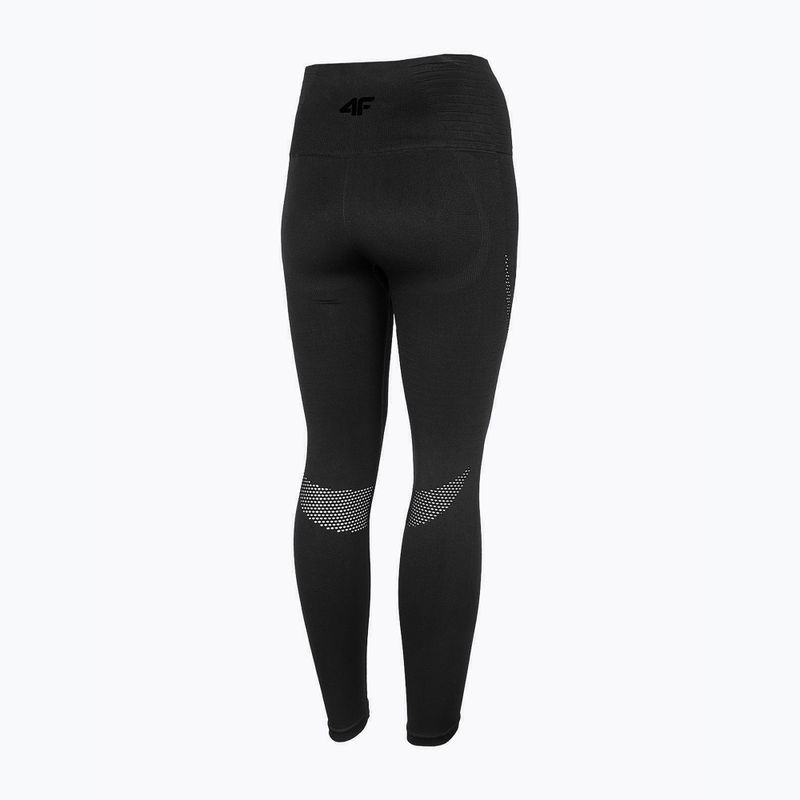 Leggings donna 4F SPDF012 nero profondo 4