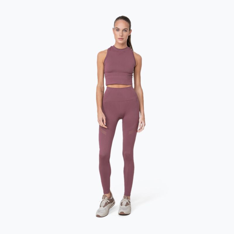 Leggings donna 4F SPDF012 bordeaux 2
