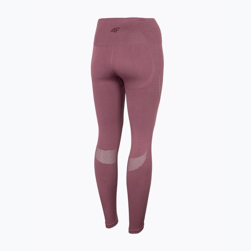 Leggings donna 4F SPDF012 bordeaux 4