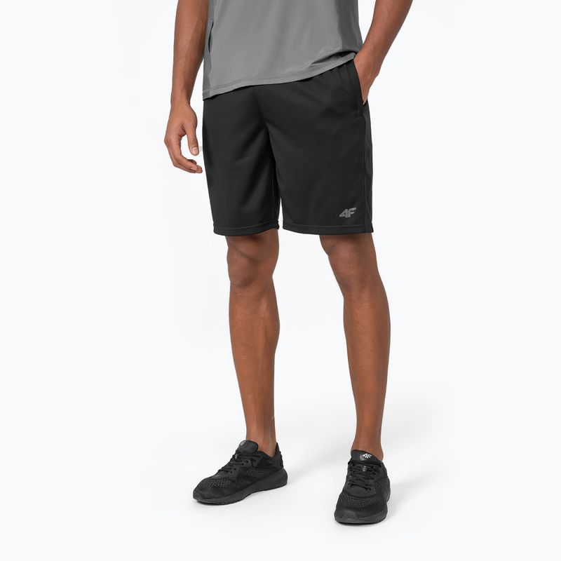 Pantaloncini da uomo 4F SKMF012 nero profondo