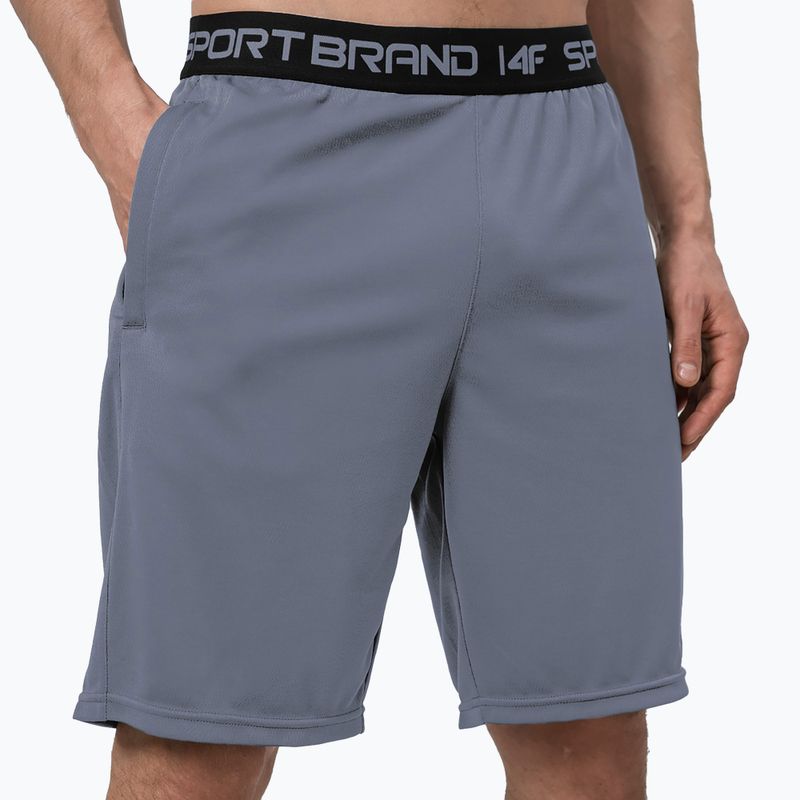 Pantaloncini da uomo 4F SKMF012 grigio scuro