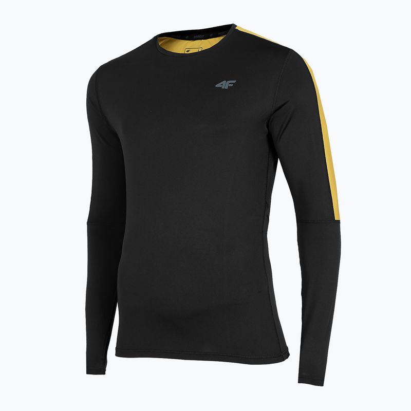 Maniche lunghe 4F da uomo TSMLF010 LS nero profondo 3