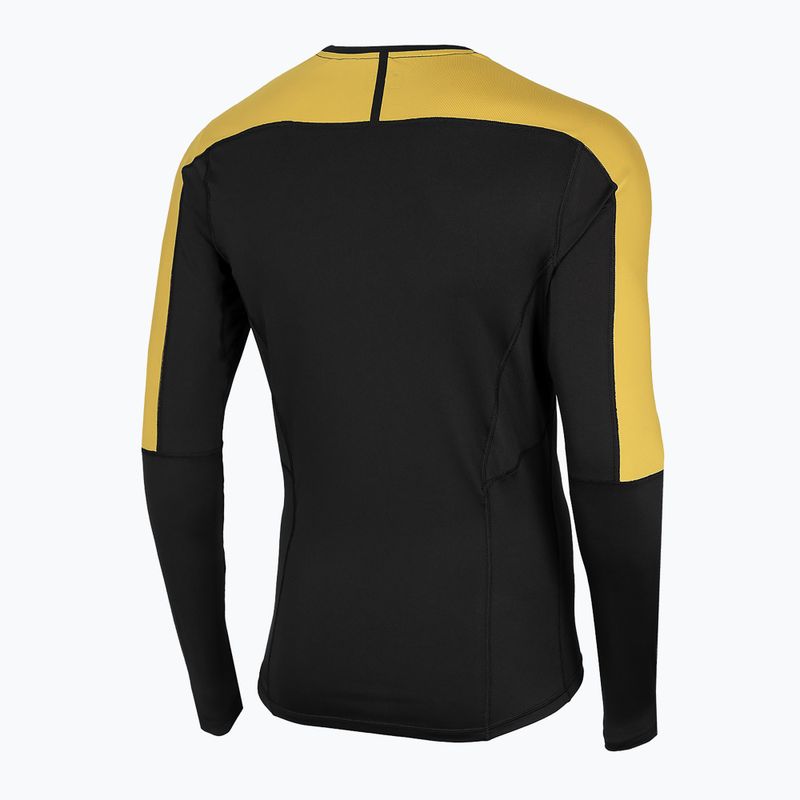 Maniche lunghe 4F da uomo TSMLF010 LS nero profondo 4