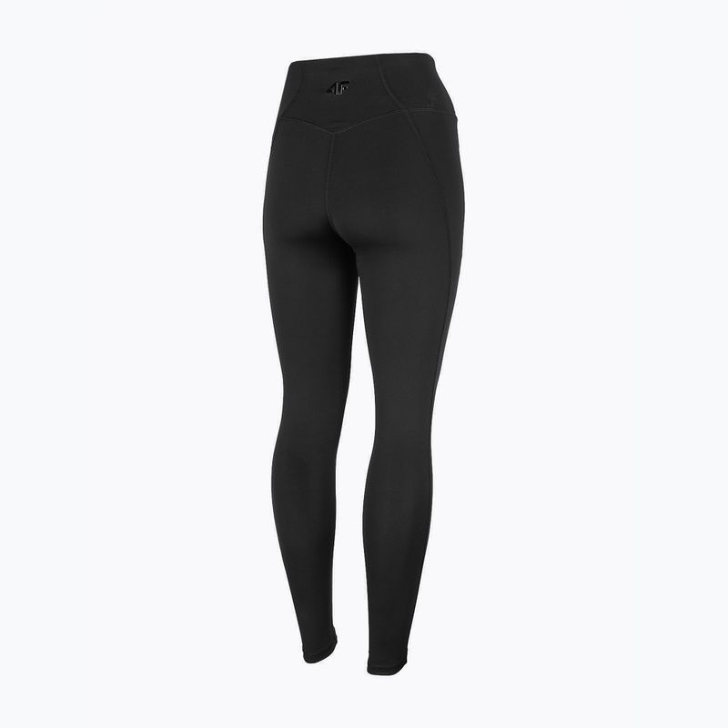 Leggings donna 4F SPDF011 nero profondo 3