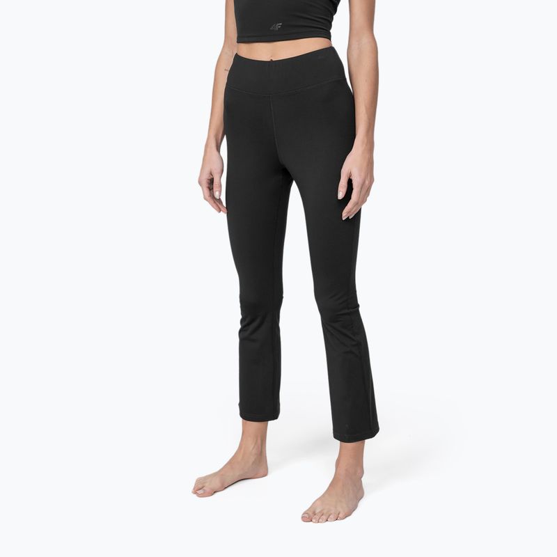 Pantaloni yoga donna 4F SPDF017 nero profondo