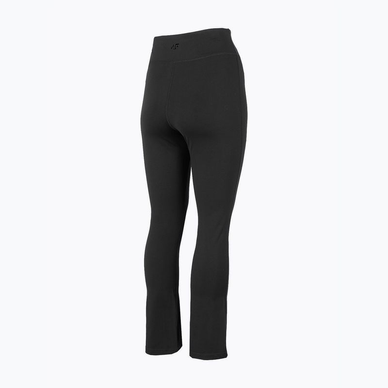 Pantaloni yoga donna 4F SPDF017 nero profondo 4
