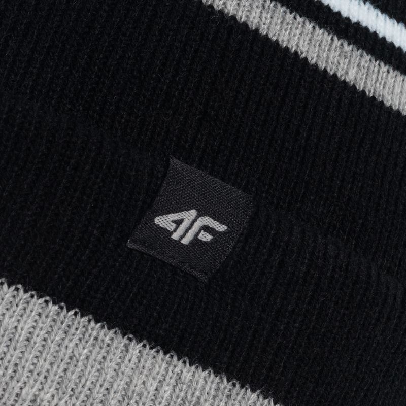 Berretto invernale per bambini 4F JCAM005 nero 4