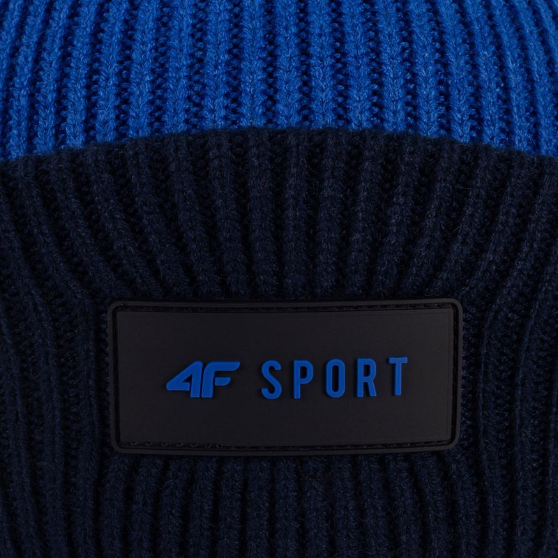 Berretto invernale per bambini 4F JCAM004 navy 4