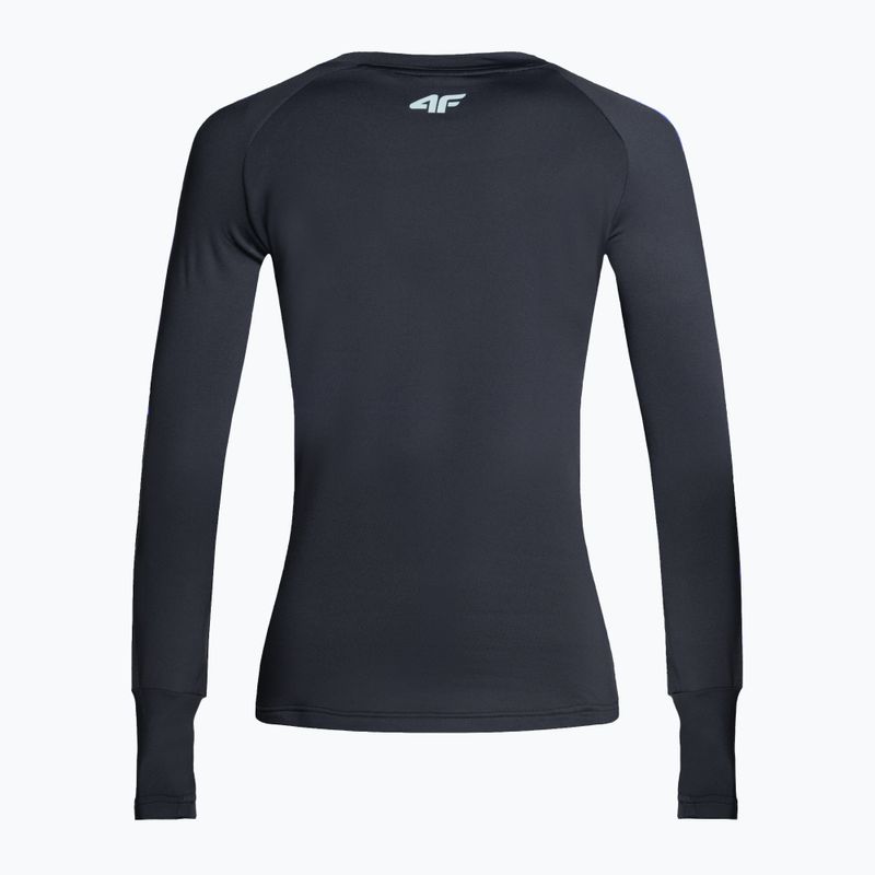 Manica lunga termoattiva da donna 4F BIDD030 grigio scuro 2