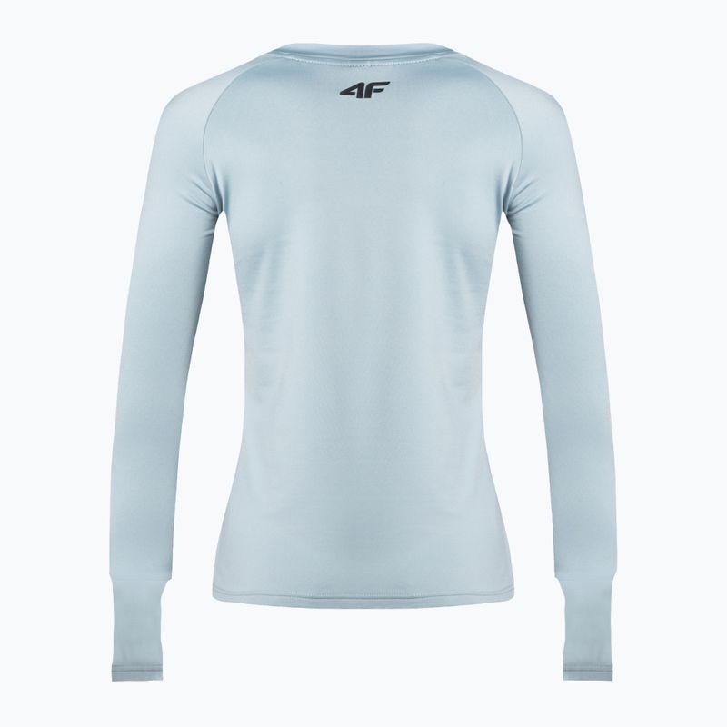 Maglia termica da donna 4F BIDD030 light blue 2
