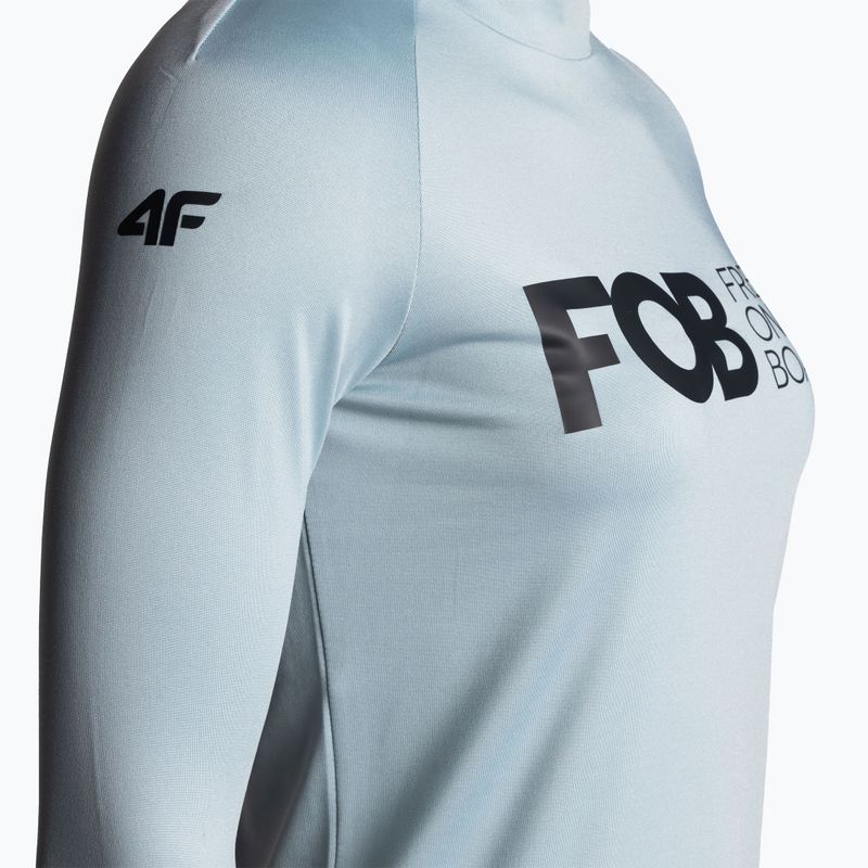 Maglia termica da donna 4F BIDD030 light blue 3