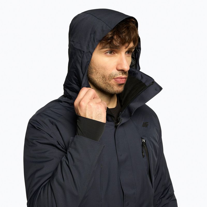 Giacca da sci da uomo 4F KUMN004 navy 4
