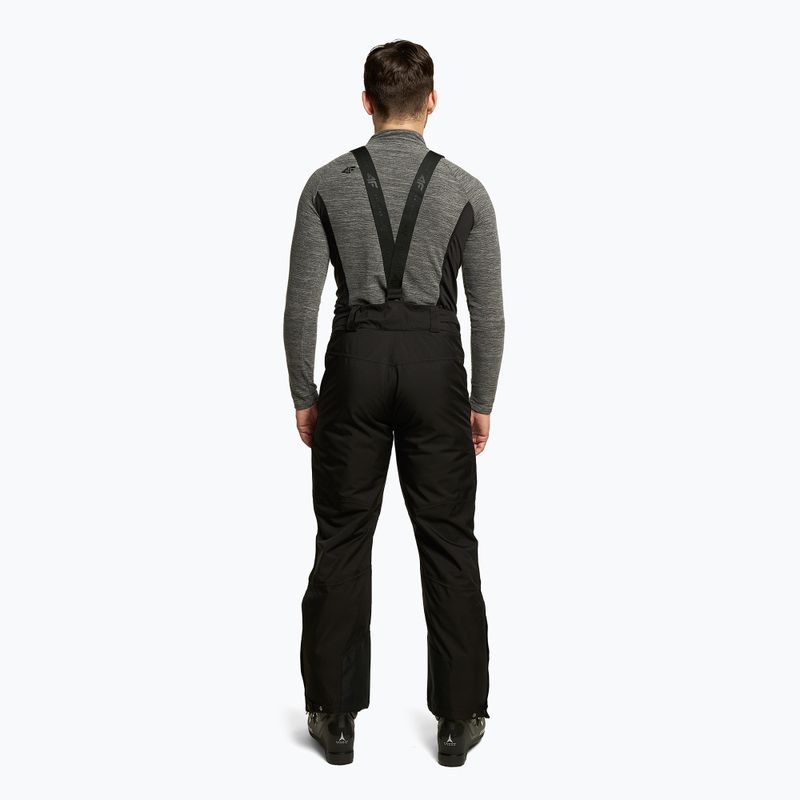 Pantaloni da sci da uomo 4F SPMN003 nero profondo 3