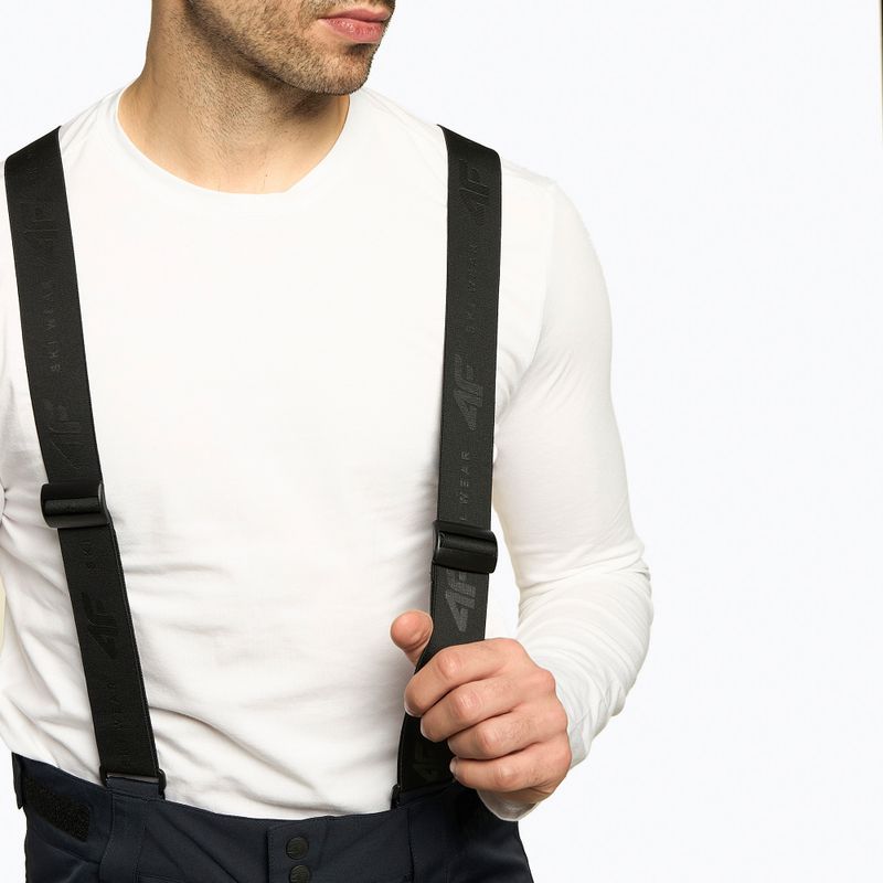 Pantaloni da sci da uomo 4F SPMN003 blu scuro 5