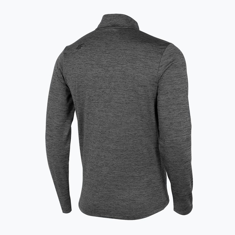 Maglia termica da uomo 4F BIMD031 dark grey melange 3