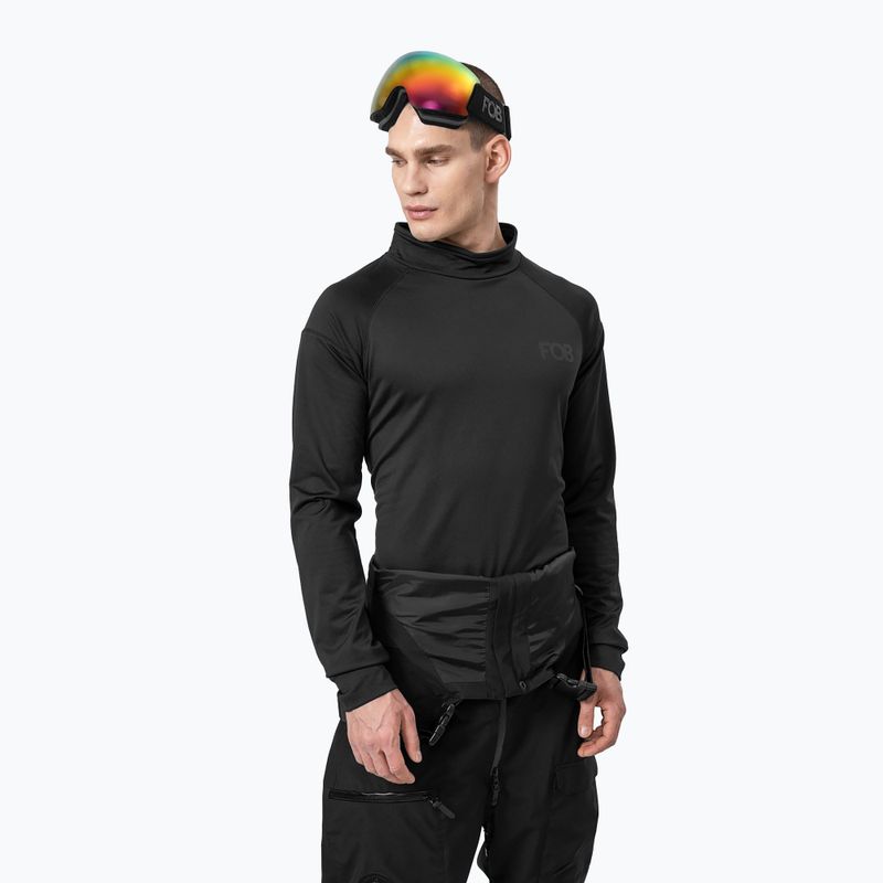 Maglia termica da uomo 4F BIMD033 deep black