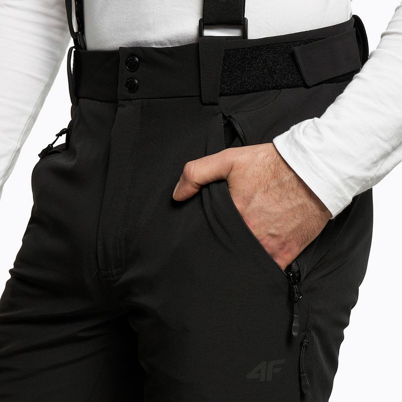 Pantaloni da sci da uomo 4F SPMN004 nero profondo 5