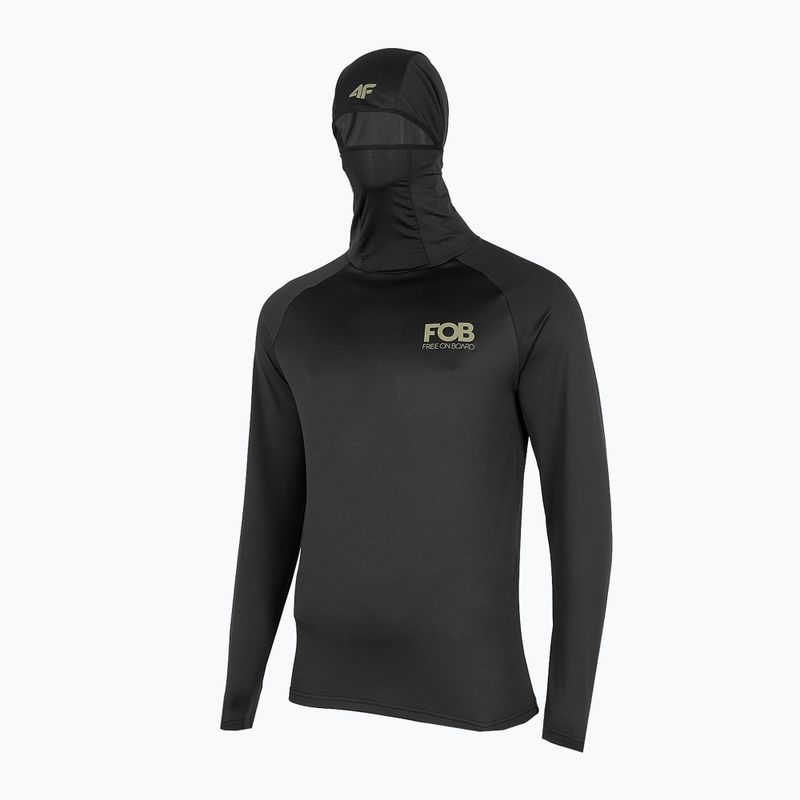 Manica lunga termoattiva da uomo 4F BIMD034 nero profondo 3